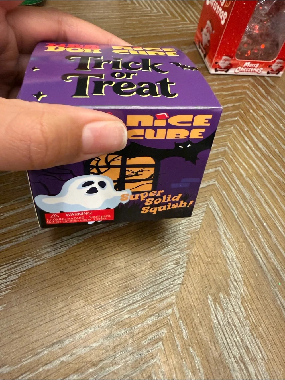 Trick or Treat Halloween Squish Toy - Purple